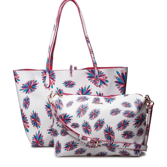 Desigual REVERSIBLE handbag.Bols_frisbee Capri. 18SAXPFL/1001 - Picture 3 of 15